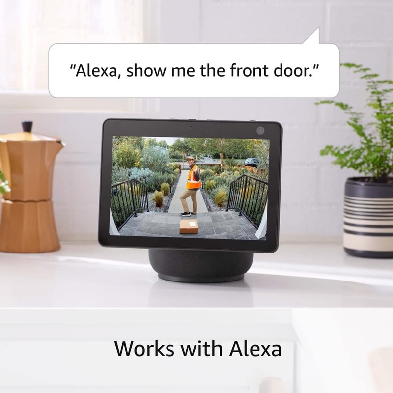 Ring Battery Doorbell plus | Head-To-Toe HD+ Video, Motion Detection & Alerts, a gallery