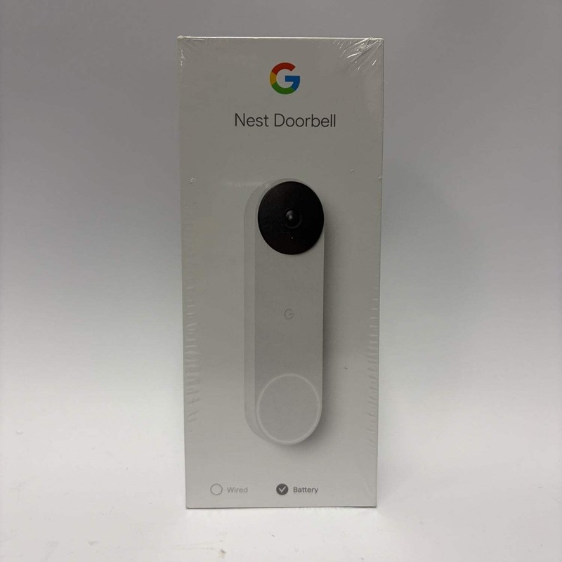 New Google Nest Doorbell Doorbell Camera White GA01318-US