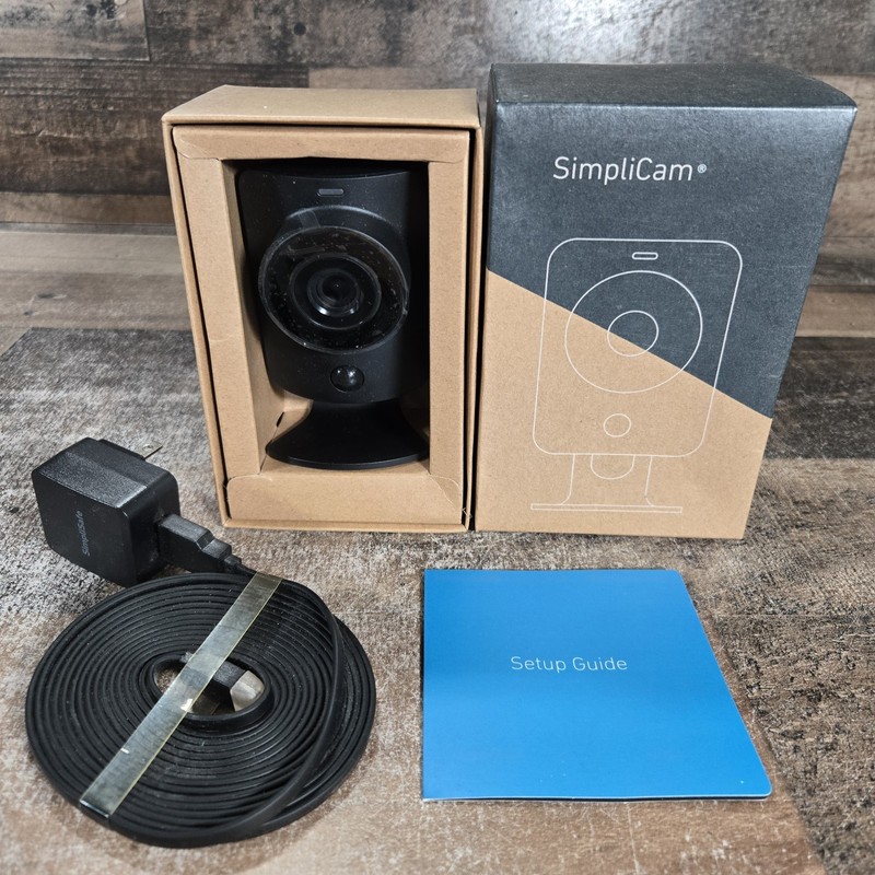 SimpliSafe Simplicam SSCM1 Indoor Wired Wi-Fi HD Security Camera gallery