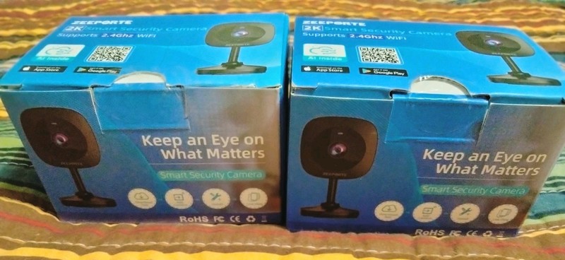 ZEEPORTE 2K Indoor Cameras for Home Security - Baby Monitor and Dog Pet... gallery