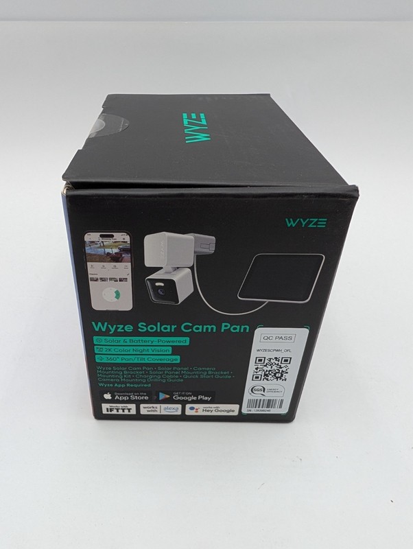 Wyze Solar Cam Pan Solar & Battery Powered 360 Pan/Tilt Coverage Night Vision gallery