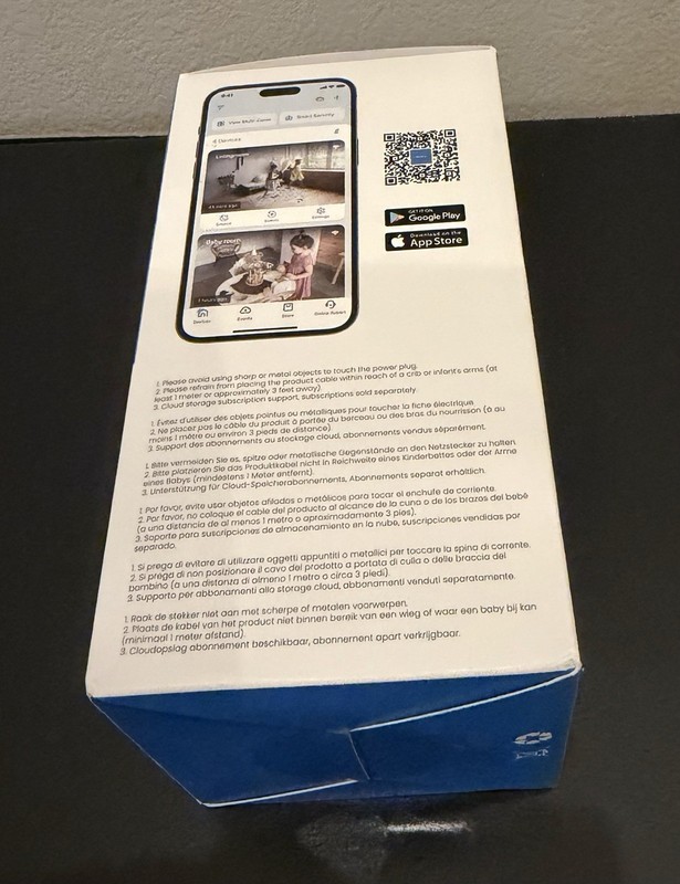 aosu IndoorCam P1 2K Wi-Fi 360° View, Human Tracking, Alexa Google Home, White gallery