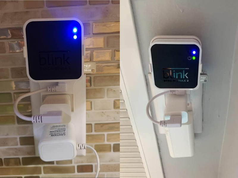 256GB Blink USB Flash Drive and Outlet Wall Mount for Blink Sync Module 2, Local gallery
