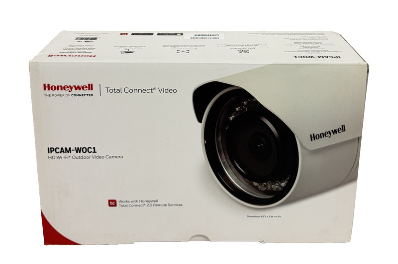 Honeywell IPCAM-WOC1 Wi-Fi Bullet Camera White Outdoor