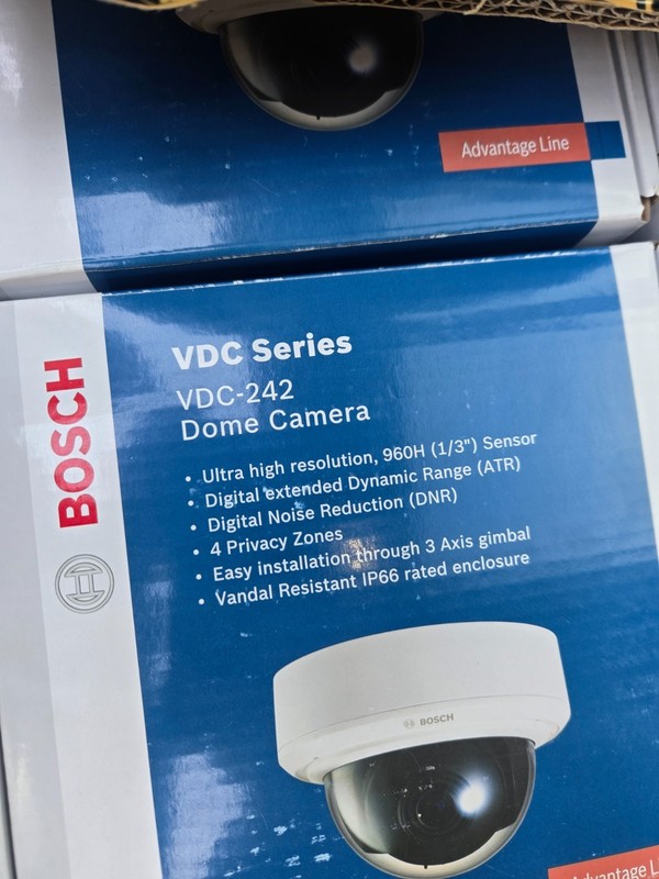 X12 Bosch VDC-242V03-2 Flexidome AN Outdoor 4000 Security Camera…NEW