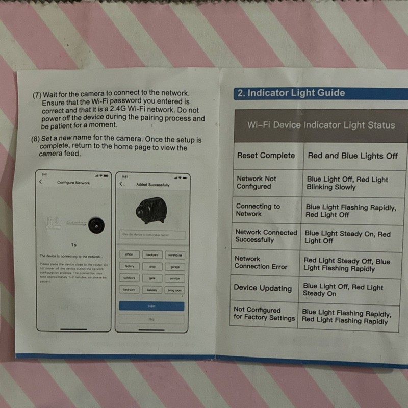Star Eye Wi-Fi IP/Network Indoor Surveillance Camera Black User Manual gallery