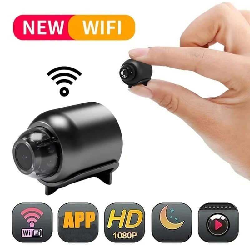 1080P HD Mini WiFi Camera Wireless Night Vision Home X5 Remote Pet Kids Monitor gallery
