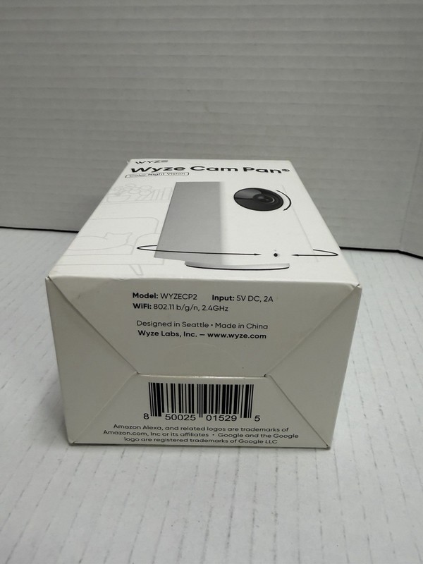 Wyze Cam Pan Indoor Wired 1080p HD Security Camera Color NightVision NEW Sealed gallery