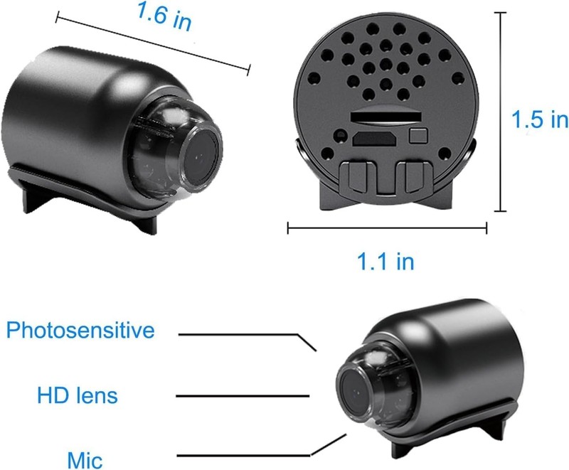 Hidden Spy Cameras, Small Hidden Mini Portable Wireless Spy Cameras gallery