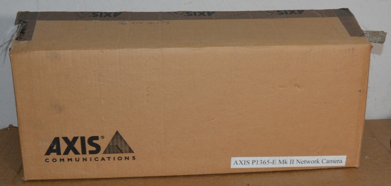 AXIS P1365-E Mk II Outdoor IP Security Camera In Box P1357