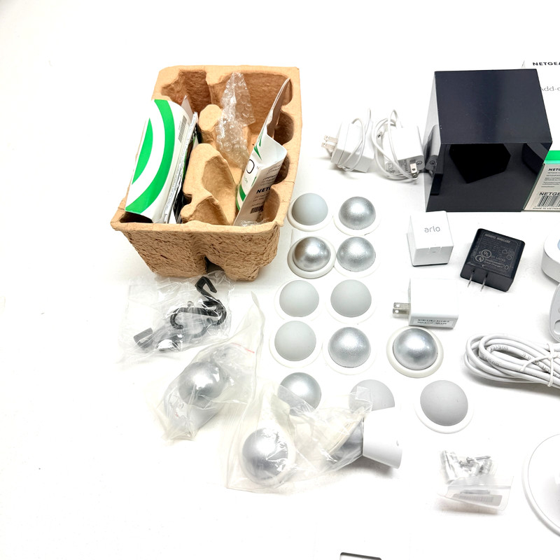 Arlo Cameras and Accessories Bundle Mixed Lot 6 Cameras gallery