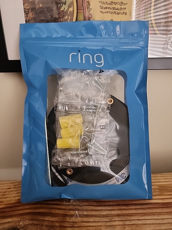 Ring Floodlight Wired Mounting Pack – Black