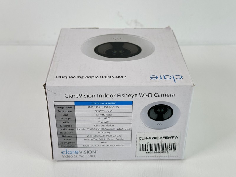 Clare CLR-V200-4FEWFW Fisheye WIFI Camera gallery