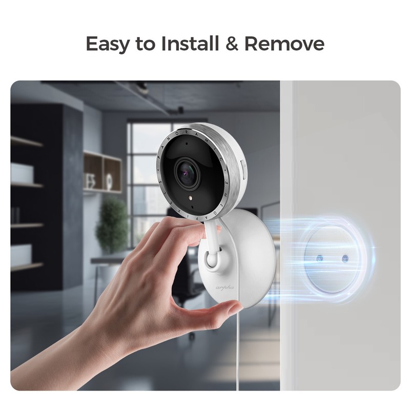 2K Indoor Security Camera WIFI PIR Night Vision Cloud Storage App Control Arpha gallery