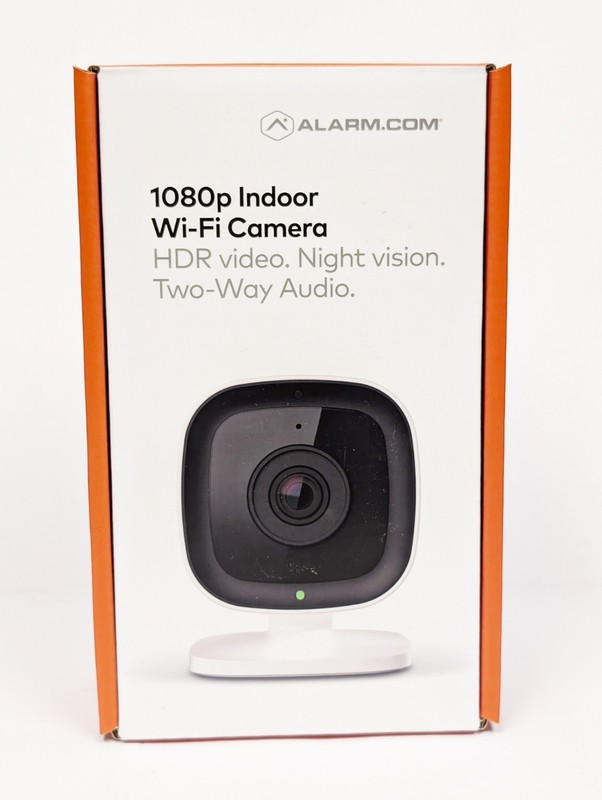 Alarm.com Indoor Wifi Camera, HD Video, Night Vision, Home Security Camera