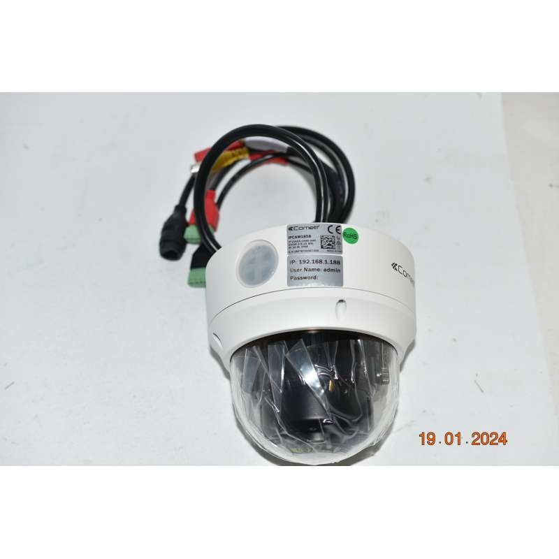 Comelit IPCAM185B Minidome Motorized Optical 3.6-10 mm Res.5MP IP66 gallery