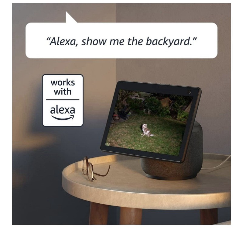 Blink Wired Floodlight Camera Led Smart Security Camera, 2600 Lumens , White .R7 gallery