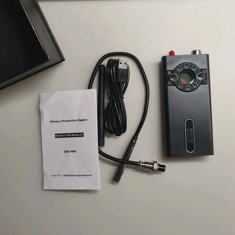 JAXTIN G66 Pro Hidden Camera Detector with AI Auto Scan, Magnetic GPS Tracker, I gallery