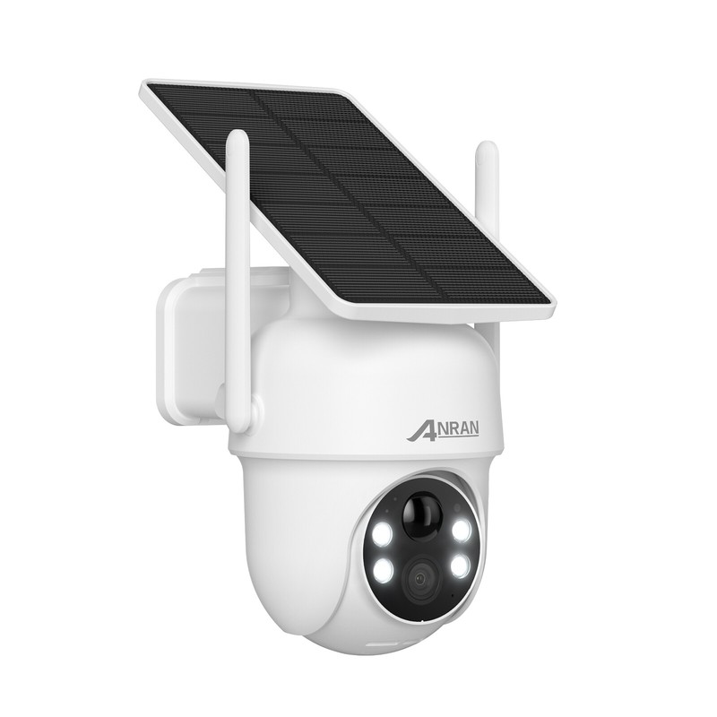 ANRAN Solar Security Cameras System Wireless Outdoor Battery Powered WiFi Camera