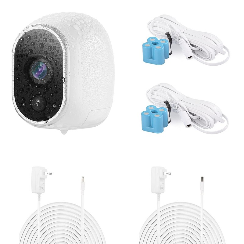 2Pack Power Adapter Compatible with Arlo (Replace CR123A), 25Feet/7.5m…