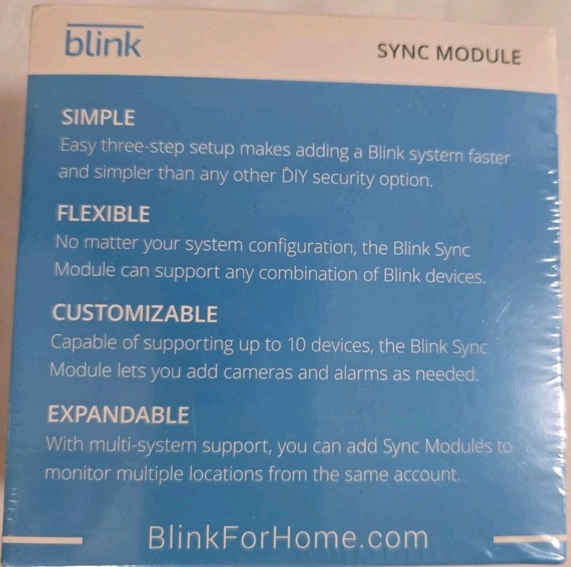 Blink Sync Module for Smart Security Camera System Sealed NEW gallery