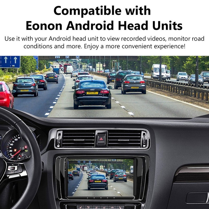 A100 Dashcam USB Type Front Camera For Eonon Android Car Stereo w/ DVR Function gallery
