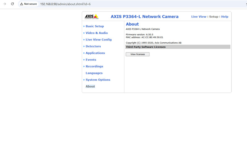 Axis Communications P3364-LVE 12mm Outdoor Network IP Camera 0473-001-02 gallery
