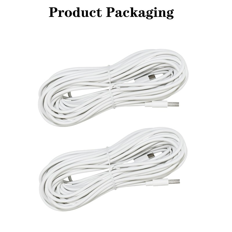 VVHOOY 33ft/10m Extension Cable Compatible with WYZE Duo Cam Pan,WYZE Cam... gallery