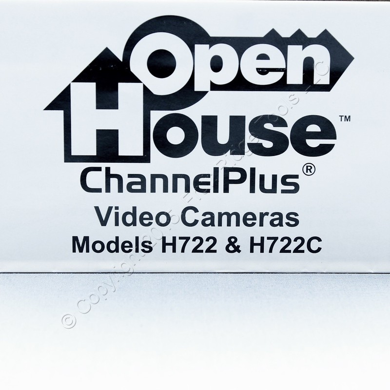 Open House Black & White Picture Weather Resistant Surveillance Camera Cat5 H722 gallery