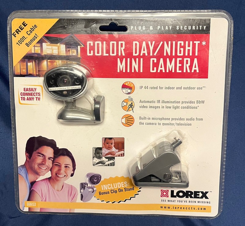 Lorex Color Mini Camera with Night Vision SG6153