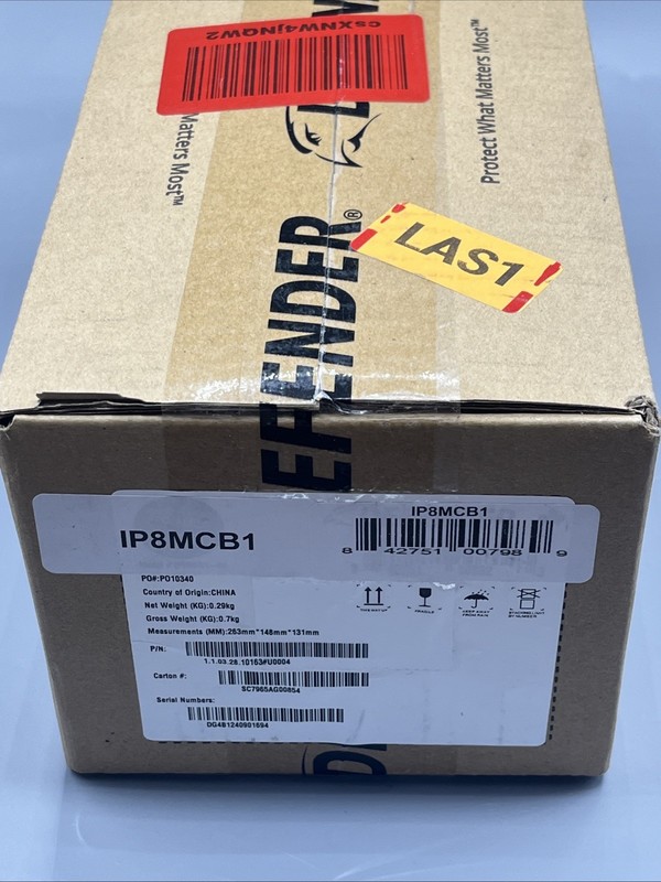 Defender IP8MCB1 AI Powered 4K Guard Pro Security Camera – WiFi 6 / 8MP