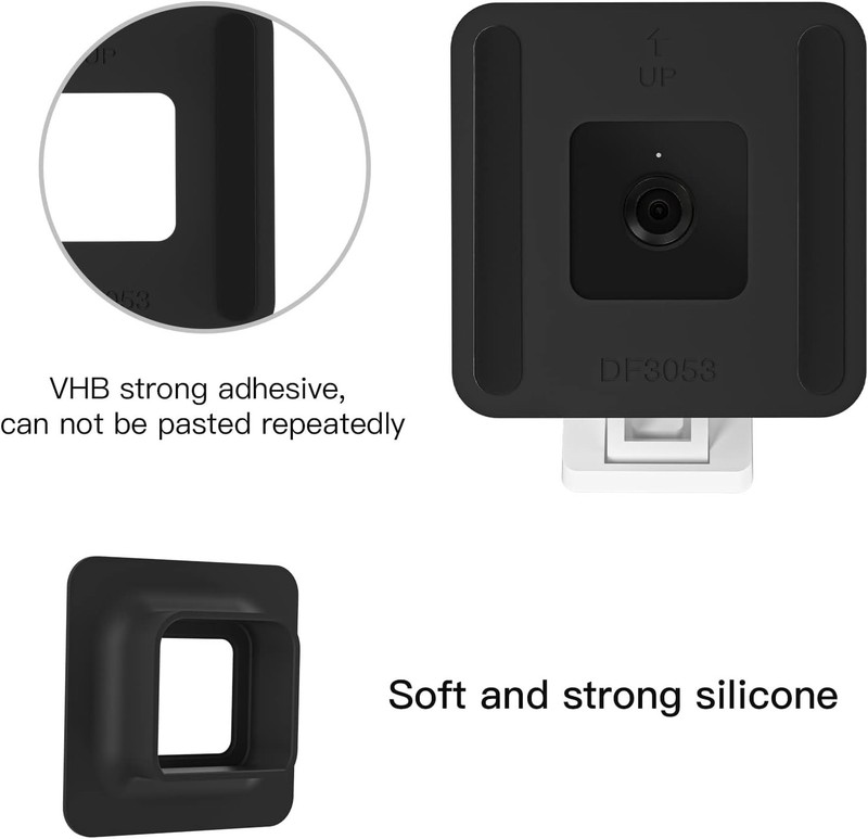 Black Window Mount for Wyze Cam V3/V3 Pro/V4 - Easy Installation 2-Pack gallery