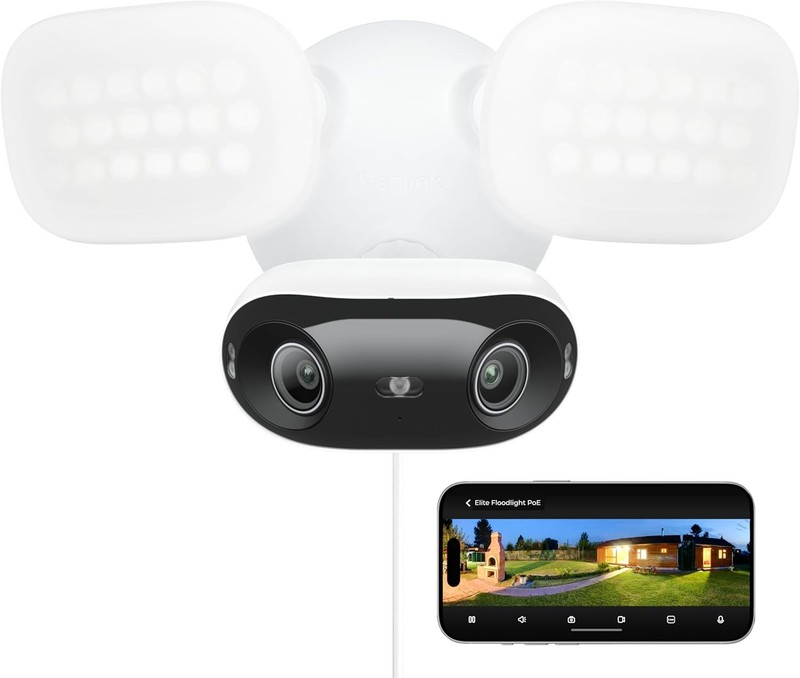 PoE Security Camera REOLINK Elite Pro 16MP Floodlight