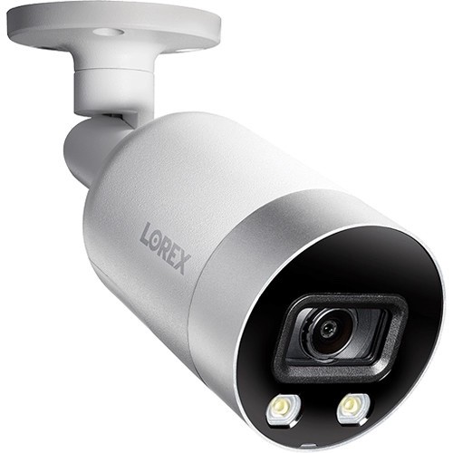 Lorex E861AB-E 4K UHD Outdoor Smart Deterrence Network Bullet Camera