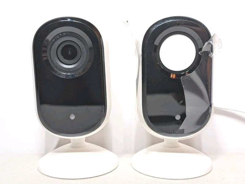 Arlo Essential Indoor Camera (2nd Gen) | Wired Plug-in Security Camera - 2 Pack gallery