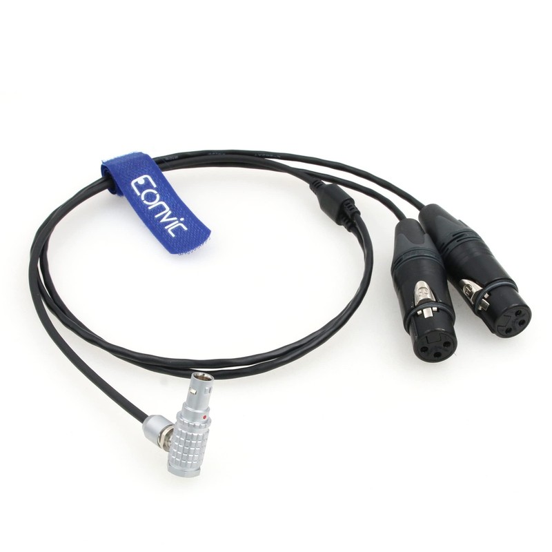 Audio Cable for ARRI Alexa Mini LF 6 Pin Male to Dual XLR 3 Pin Female Cable ... gallery