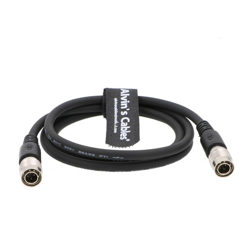 4 Pin Hirose Male To Hirose 4 Pin Male Power Cable Sound Devices 39 Inch gallery