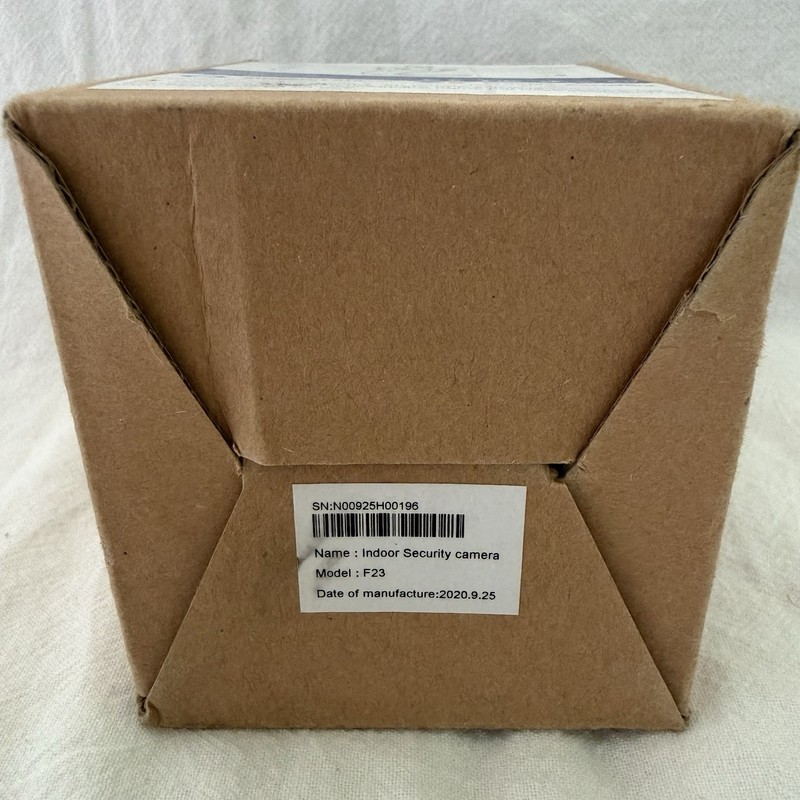 Konnek Stein Wireless Indoor Security Camera F23 Boxed Tested Working No Power gallery