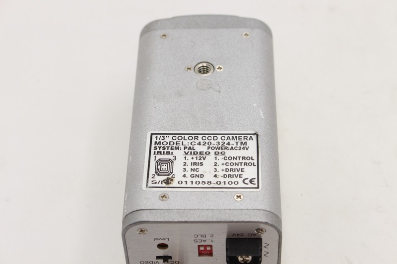 TAYAMA C420-324-TM 1/3" COLOUR CCD CAMERA PAL SYSTEM SECURITY Retro gallery