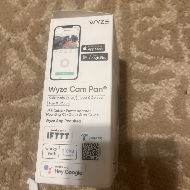 Wyze Cam Pan V3 1080p Indoor/Outdoor Wi-Fi PTZ Smart Home Camera gallery