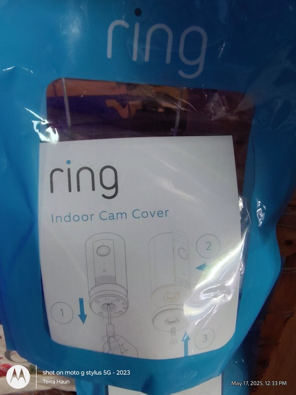 Ring Indoor Cam Cover Security Camera Cover – White NEW