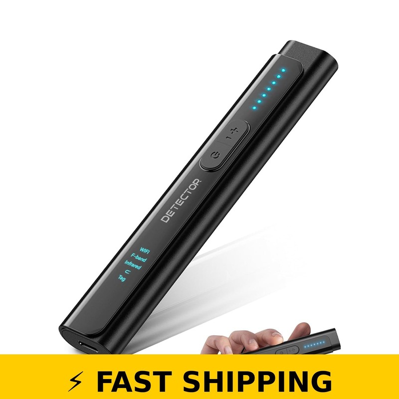 FIBATDOR 6-in-1 Hidden Camera and Bug Detector for Travel