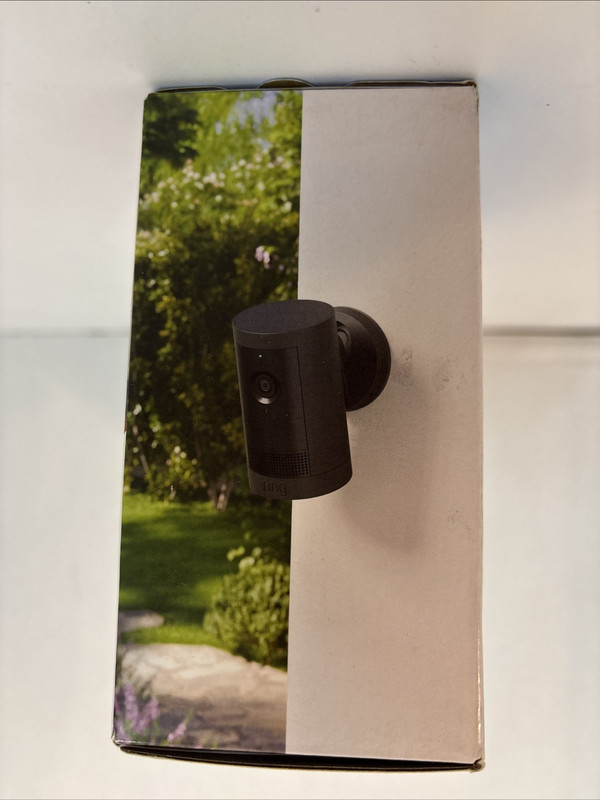 Ring Outdoor Cam Plus Battery 2K HD Smart Camera Black gallery