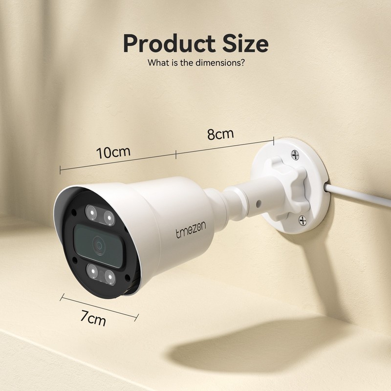 1080p 4in1 Wired Home CCTV 100FT Home Camera Outdoor Waterproof Night View gallery