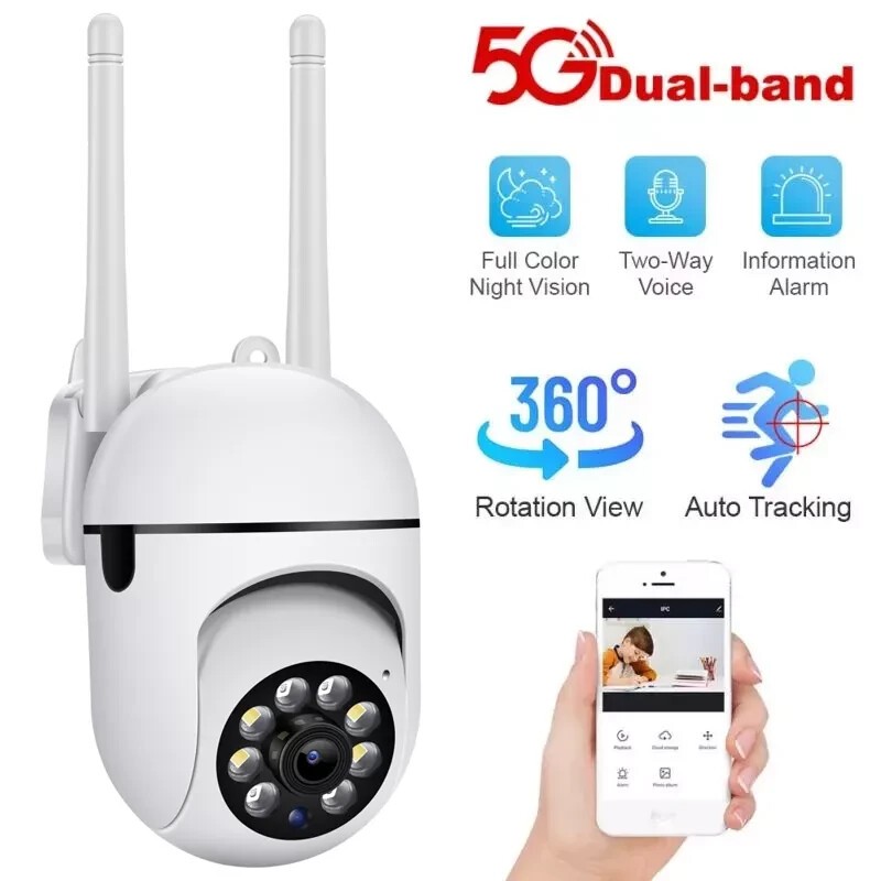 1080P Wireless Security Camera System Outdoor Indoor 5G Wifi Night Vision Camera gallery