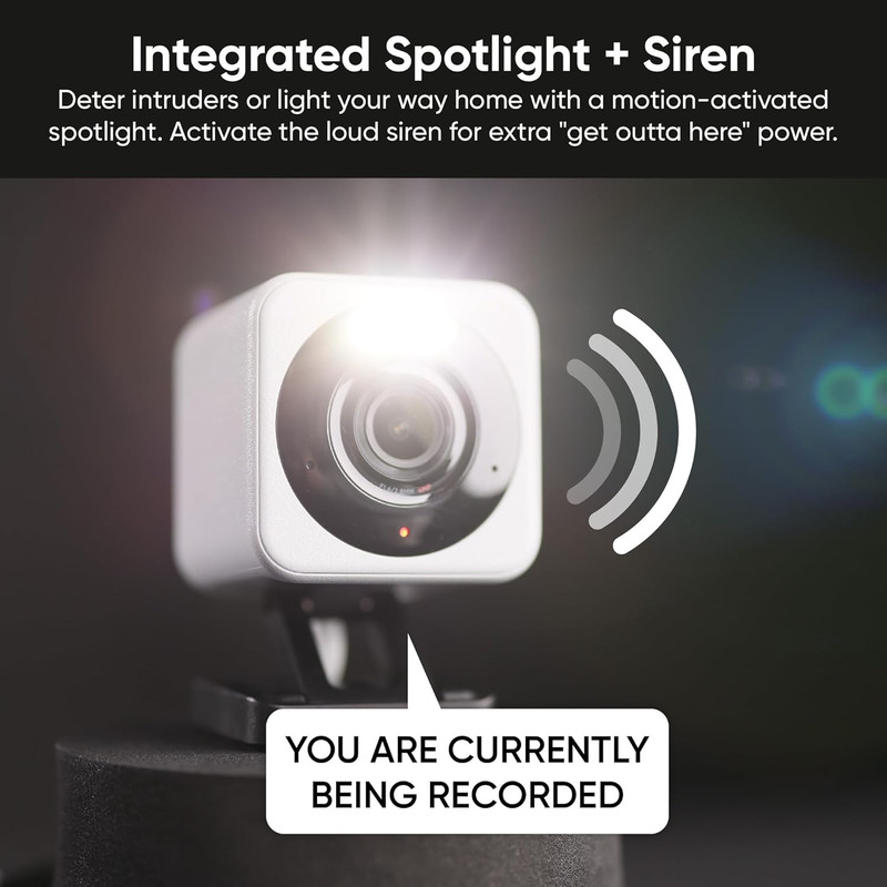 Cam V4 (Latest Model), 2.5K AI Security Camera, Indoor/Outdoor Cameras for Home gallery