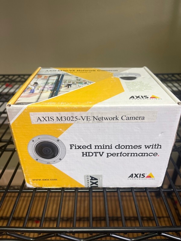 AXIS M3025-VE Network Camera (0536-001) | Open Box