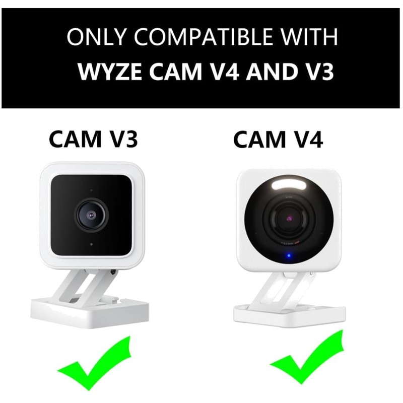 2 Pack Angled Window Mount for Wyze Cam v4 v3