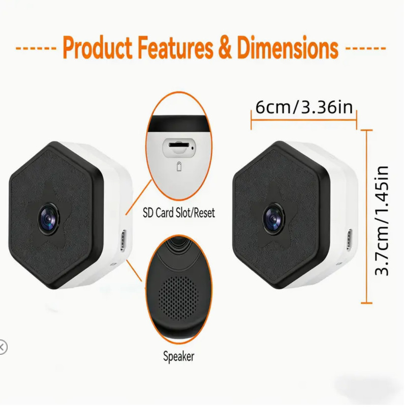 JUFLSKY 2K WindowCamera 2.0 WiFi Smart Home Security Indoor Outdoor Night Vision
