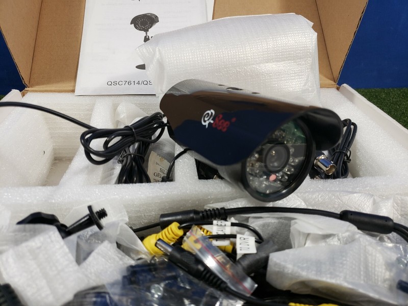 Q-See Color CMOS Surveillance security Camera 4 pack QSC7614C4 New gallery